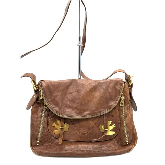 Vintage Original Marc Jacobs Petal to the Metal Bird Shoulder Bag*SOFT LEATHER - Picture 1 of 16